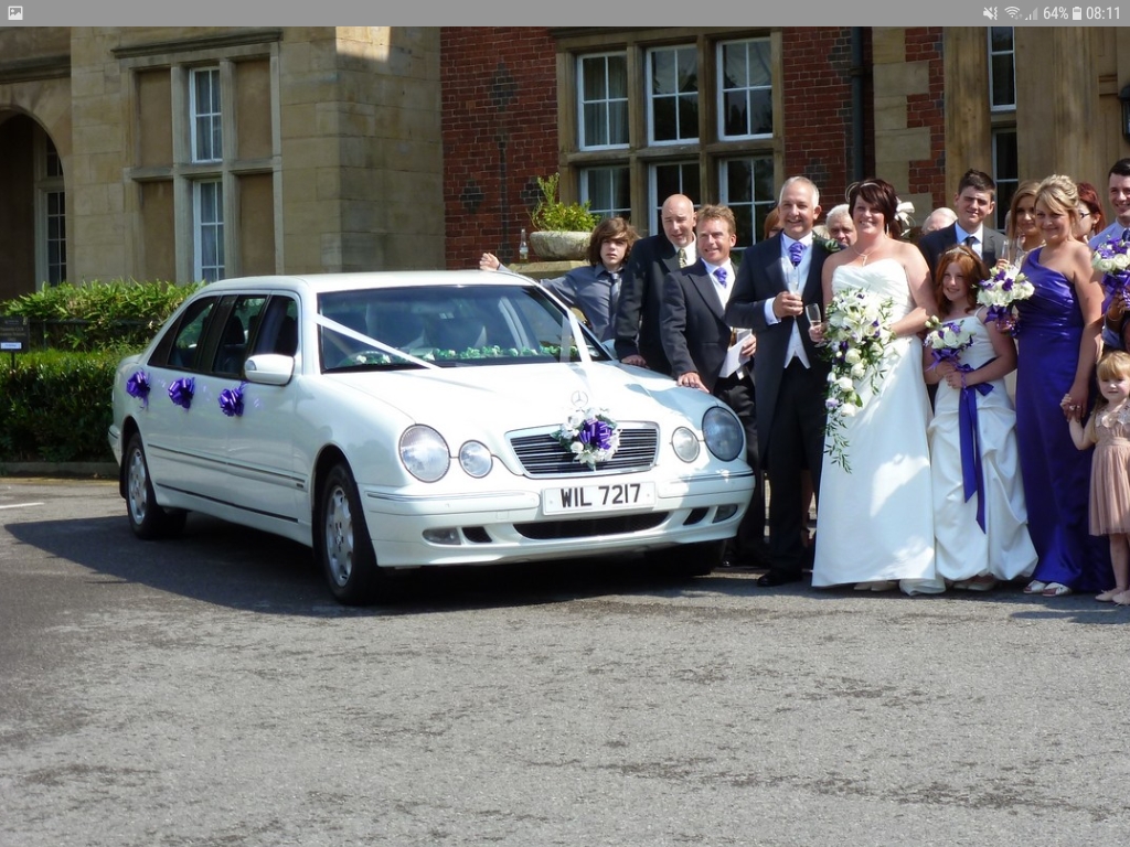 Mercedes S Class Limo Wedding Car Hire